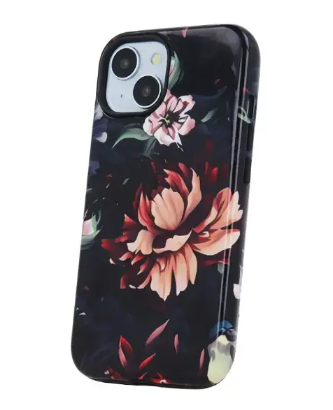 Husa pentru Samsung Galaxy S24+ S926, OEM, Decor Peony, Multicolor