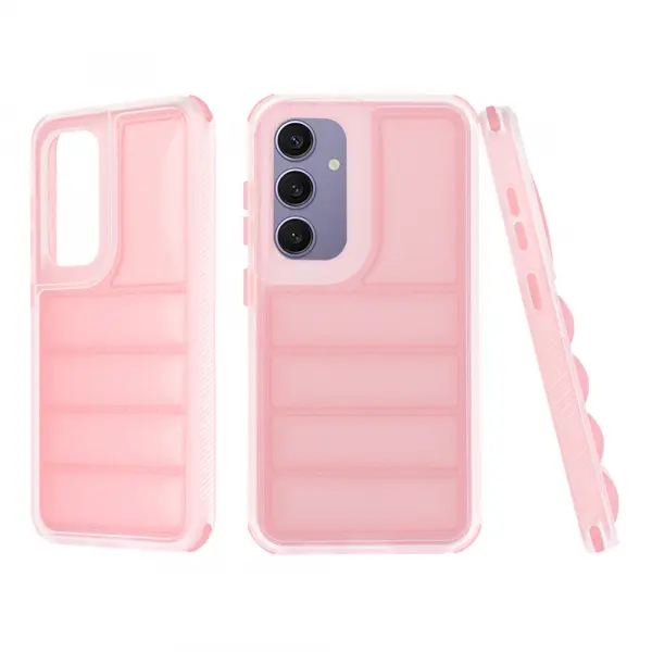 Husa pentru Samsung Galaxy S24+ S926, Techsuit, Wave Shield, Roz