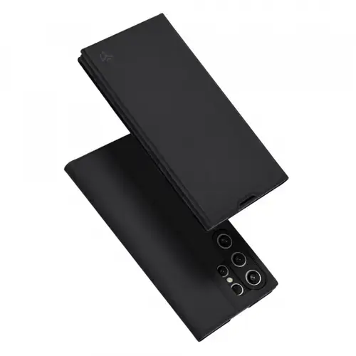 Husa pentru Samsung Galaxy S24 Ultra S928, Techsuit, Magskin Book, Neagra