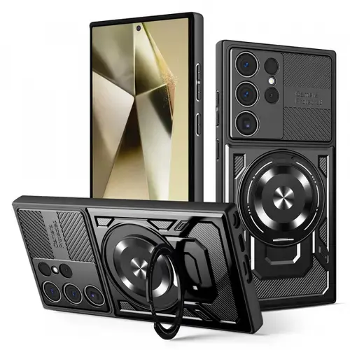 Husa pentru Samsung Galaxy S24 Ultra S928, Techsuit, RuggedCam