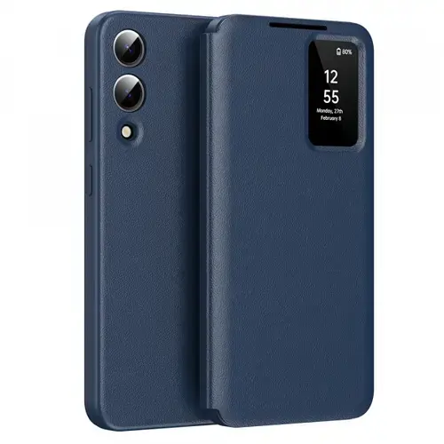 Husa pentru Samsung Galaxy S25 Edge S937 Techsuit SmartView (Albastru)