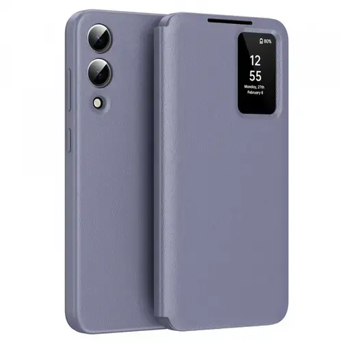 Husa pentru Samsung Galaxy S25 Edge S937 Techsuit SmartView (Mov)