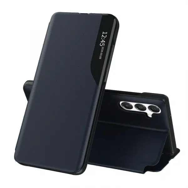 Husa pentru Samsung Galaxy S25 FE, Techsuit, eFold, Albastra Inchis