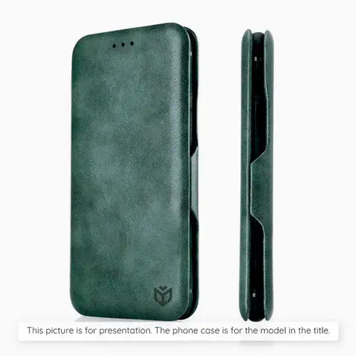 Husa pentru Samsung Galaxy S25 FE, Techsuit, Safe Wallet Plus, Verde