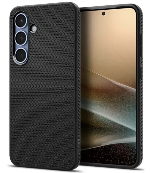 Husa pentru Samsung Galaxy S25 S931, Spigen ACS09000, Liquid Air, Neagra