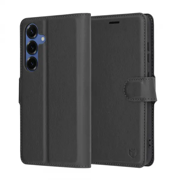 Husa pentru Samsung Galaxy S25 S931, Techsuit, Leather Folio, Neagra