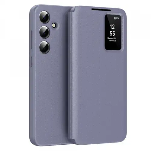 Husa pentru Samsung Galaxy S25+ S936 Techsuit SmartView (Mov)