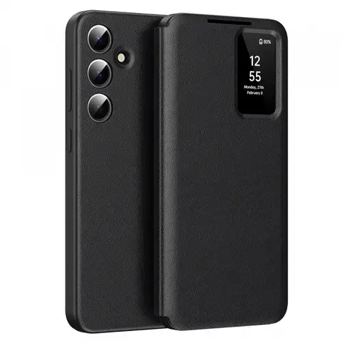 Husa pentru Samsung Galaxy S25+ S936 Techsuit SmartView (Negru)