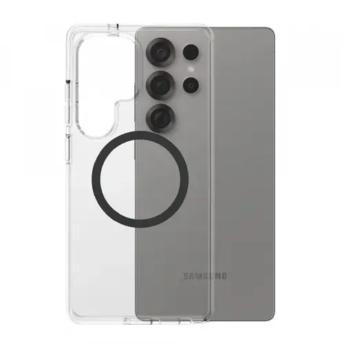 Husa pentru Samsung Galaxy S25 Ultra S938, PanzerGlass, Care Urban Combat, Transparenta Neagra