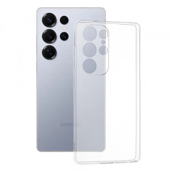 Husa pentru Samsung Galaxy S25 Ultra S938, Techsuit, Clear, Transparenta