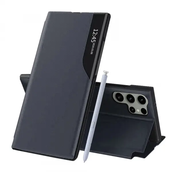 Husa pentru Samsung Galaxy S25 Ultra S938, Techsuit, eFold, Albastra Inchis
