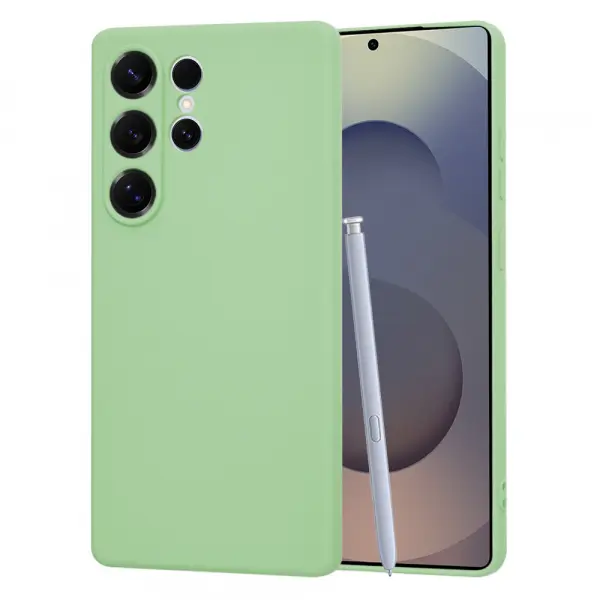 Husa pentru Samsung Galaxy S25 Ultra S938, Techsuit, SoftFlex, Verde Deschis