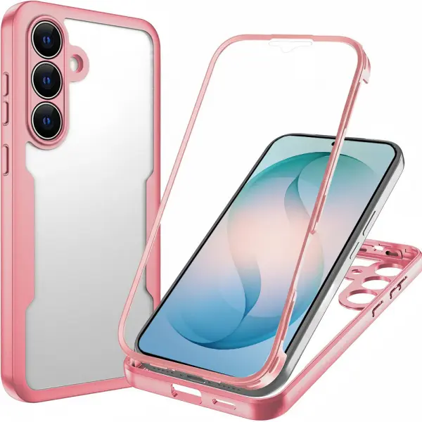Husa pentru Samsung Galaxy S26 Plus S947, Techsuit, ColorVerse 360, Roz