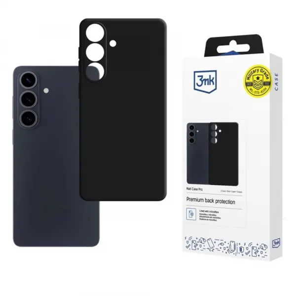 Husa pentru Samsung Galaxy S26 S942, 3MK, Pro, Neagra Mata