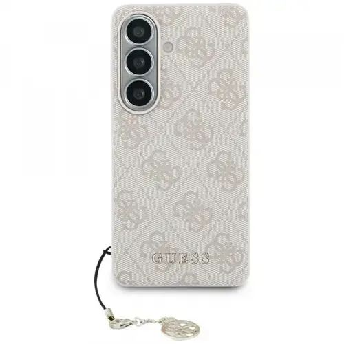 Husa pentru Samsung Galaxy S26 S942, Guess, 4G Classic Logo Charm (Roz)
