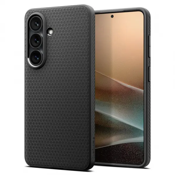 Husa pentru Samsung Galaxy S26 S942, Spigen, Liquid Air, Neagra Mata ACS10726