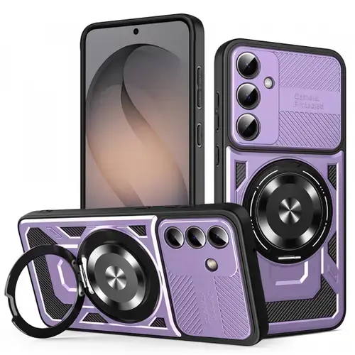 Husa pentru Samsung Galaxy S26, Techsuit, RuggedCam, Mov