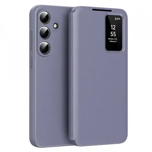 Husa pentru Samsung Galaxy S26, Techsuit, SmartView, Mov
