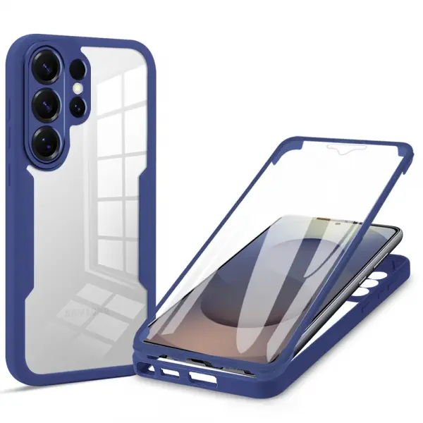 Husa pentru Samsung Galaxy S26 Ultra S948, Techsuit, ColorVerse 360, Albastra