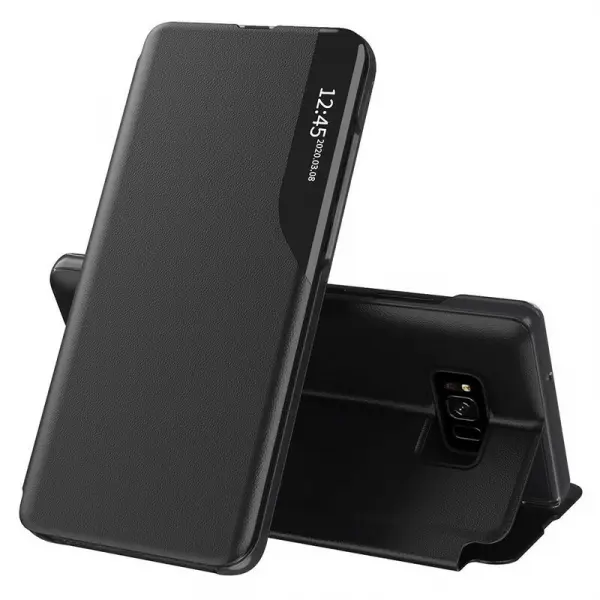 Husa pentru Samsung Galaxy S8+ G955, Techsuit, eFold, Neagra