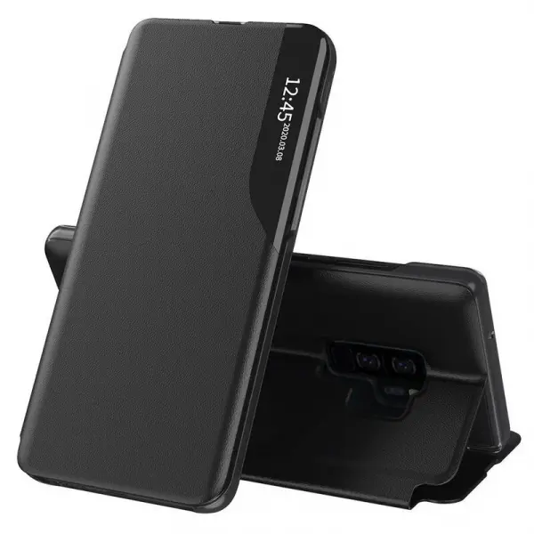 Husa pentru Samsung Galaxy S9+ G965, Techsuit, eFold, Neagra