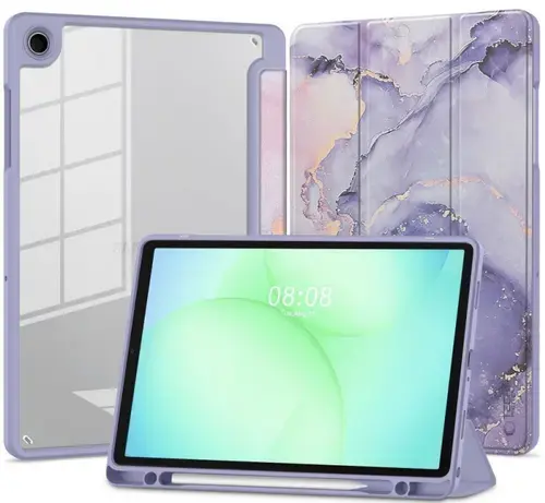 Husa pentru Samsung Galaxy Tab A11+ / Tab A9+, Tech-Protect, SC PEN Hybrid, Violet