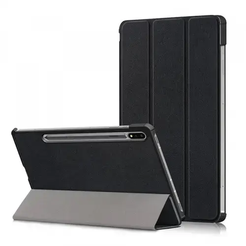Husa pentru Samsung Galaxy Tab S10 Ultra / Tab S9 Ultra / Tab S8 Ultra, Techsuit, FoldPro (Negru)