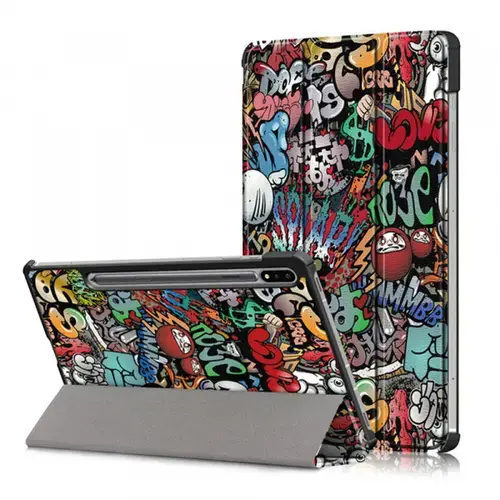 Husa pentru Samsung Galaxy Tab S8 / Tab S7 T875 / Tab S7 T870, Techsuit, FoldPro, Multicolor