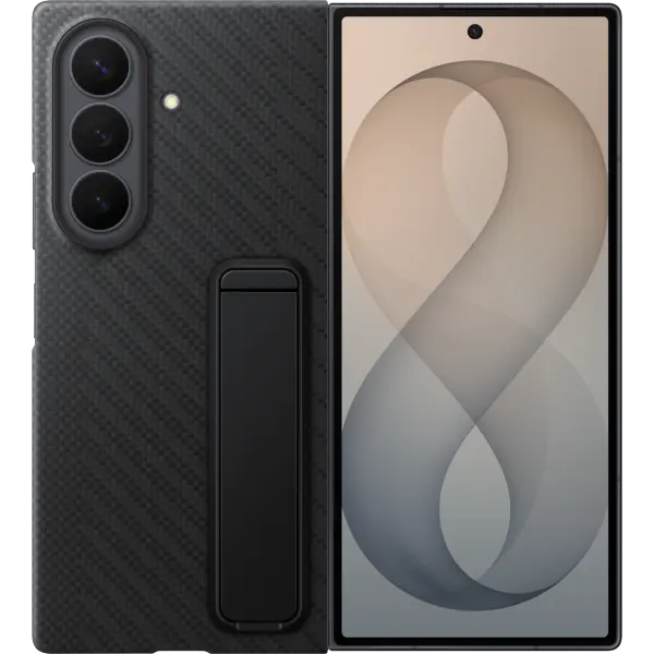Husa pentru Samsung Galaxy Z Fold8 Ultra F976, Carbon Standing, Neagra EF-XF976SBEGWW