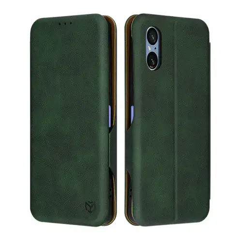 Husa pentru Sony Xperia 5 VI, Techsuit, Safe Wallet Plus, Verde