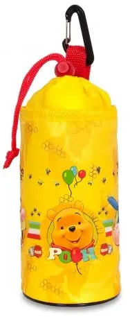 Husă pentru sticlă pentru copii BIKE SPORT - Winnie The Pooh, galben