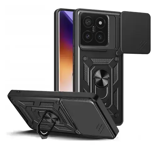 Husa pentru Xiaomi 14T, Tech-Protect, CamShield Pro, Neagra