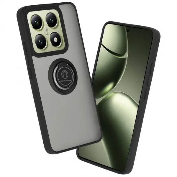 Husa pentru Xiaomi 14T, Techsuit, Glinth, Neagra