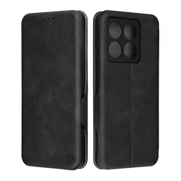 Husa pentru Xiaomi 14T, Techsuit, Safe Wallet Plus, Neagra