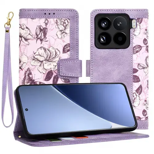 Husa pentru Xiaomi 15 Pro, Techsuit, FlipCraft, Mov
