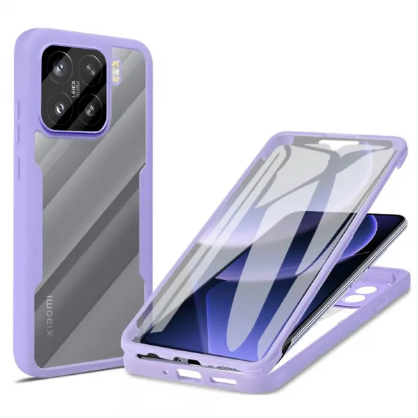 Husa pentru Xiaomi 15, Techsuit, ColorVerse 360, Mov