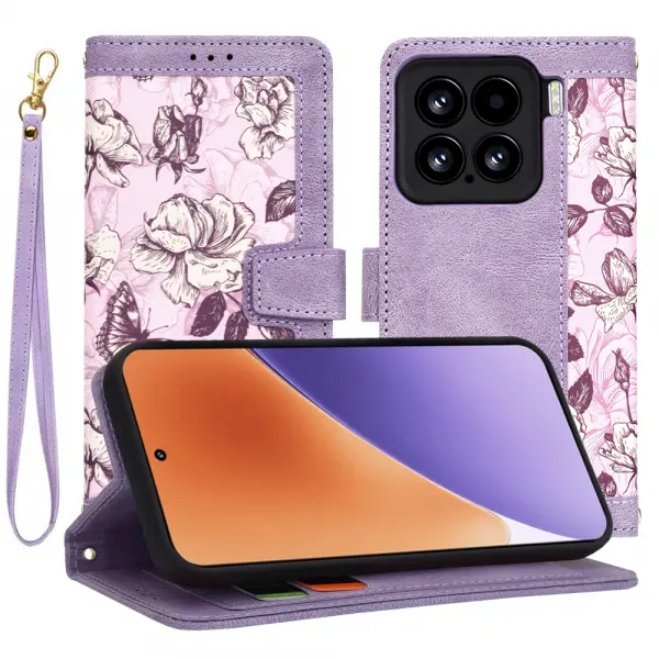 Husa pentru Xiaomi 15, Techsuit, FlipCraft, Mov