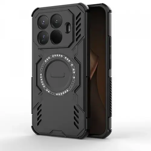 Husa pentru Xiaomi 15T Pro, Techsuit, ArmorMag, Neagra