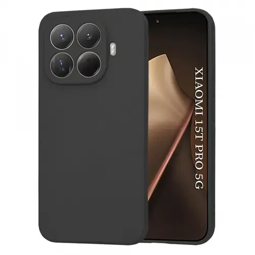 Husa pentru Xiaomi 15T Pro, Techsuit, SoftFlex, Negru