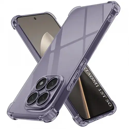 Husa pentru Xiaomi 15T, Techsuit, Shockproof Clear, Neagra