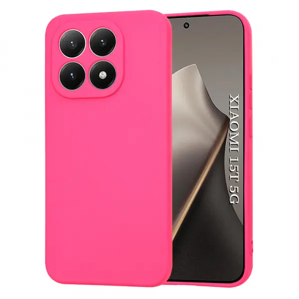 Husa pentru Xiaomi 15T, Techsuit, SoftFlex, Roz Inchis