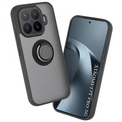 Husa pentru Xiaomi 17T Pro, Techsuit, Glinth, Neagra