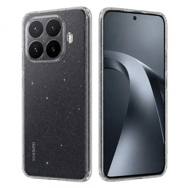 Husa pentru Xiaomi 17T Pro, Techsuit, SparkleSkin, Transparenta