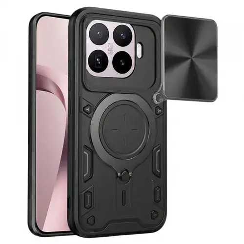Husa pentru Xiaomi 17T, Techsuit, CamGuard Pro, Negru