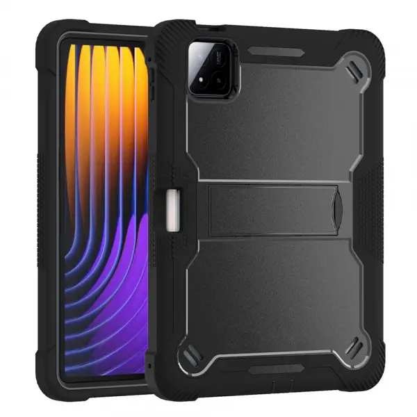 Husa pentru Xiaomi Pad 7, Techsuit, Rugged TabShell, Neagra