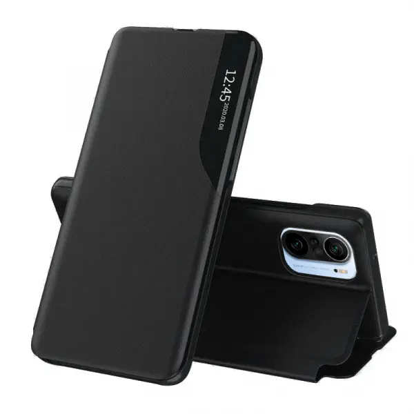 Husa pentru Xiaomi Poco F3 / Mi 11i, Techsuit, eFold, Neagra
