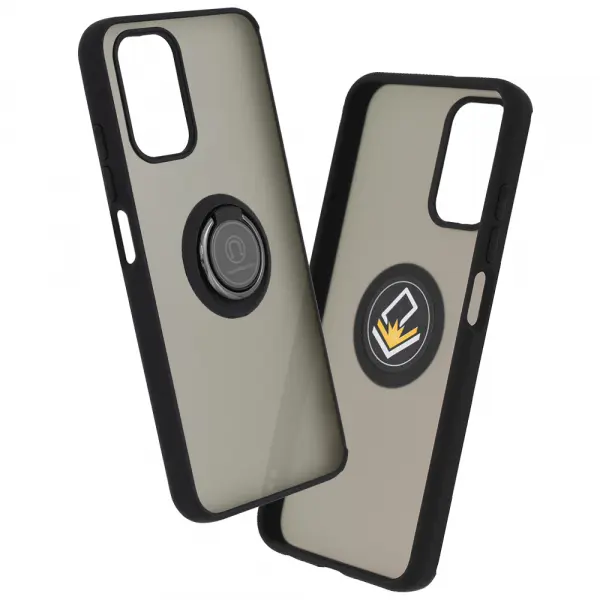 Husa pentru Xiaomi Poco M5s / Redmi Note 10S / Note 10, Techsuit, Glinth, Neagra