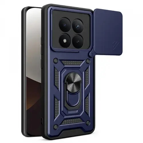 Husa pentru Xiaomi Poco M8 Pro / Redmi Note 15 Pro+ 5G, Techsuit, CamShield, Albastra