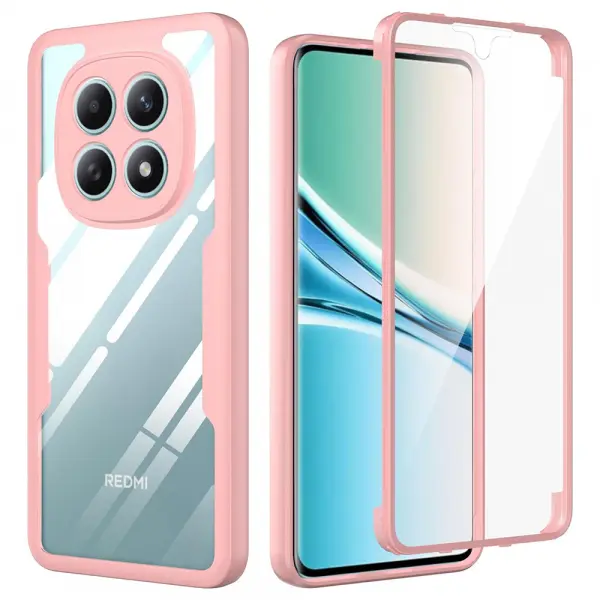 Husa pentru Xiaomi Poco M8 / Redmi Note 15 5G, Techsuit, ColorVerse 360, Roz
