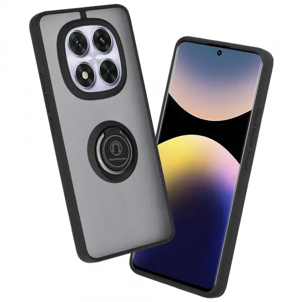 Husa pentru Xiaomi Poco X7 / Note 14 Pro 5G, Techsuit, Glinth, Neagra